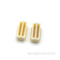 Conector hembra de placa a placa con paso de 0,8 mm